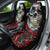Dia De Muertos Car Seat Cover Day Of The Death Rose Skull - Wonder Print Shop
