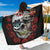 Dia De Muertos Sarong Day Of The Death Rose Skull - Wonder Print Shop