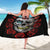Dia De Muertos Sarong Day Of The Death Rose Skull - Wonder Print Shop