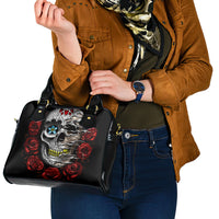 Dia De Muertos Shoulder Handbag Day Of The Death Rose Skull DT01