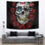 Dia De Muertos Tapestry Day Of The Death Rose Skull - Wonder Print Shop