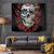 Dia De Muertos Tapestry Day Of The Death Rose Skull - Wonder Print Shop