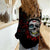 Dia De Muertos Women Casual Shirt Day Of The Death Rose Skull - Wonder Print Shop