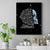 Sad Skull Canvas Wall Art Don't Ever Try To Judge Me Dude - Wonder Print Shop