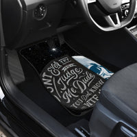 Sad Skull Car Mats Don't Ever Try To Judge Me Dude - Wonder Print Shop