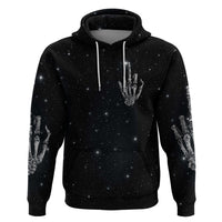 Sad Skull Hoodie Don't Ever Try To Judge Me Dude - Wonder Print Shop