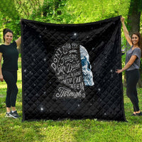 Sad Skull Quilt Don't Ever Try To Judge Me Dude - Wonder Print Shop