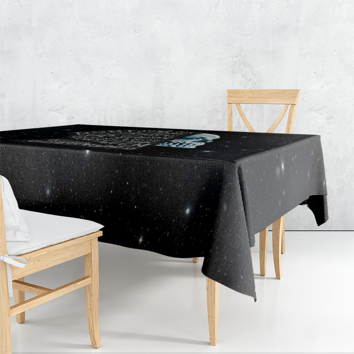 Sad Skull Tablecloth Don't Ever Try To Judge Me Dude - Wonder Print Shop