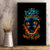 Double Fire Skull Canvas Wall Art I Have 3 Side Quite Funny And The Side You Never Want To See - Wonder Print Shop