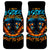 Double Fire Skull Car Mats I Have 3 Side Quite Funny And The Side You Never Want To See - Wonder Print Shop