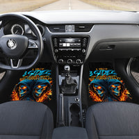 Double Fire Skull Car Mats I Have 3 Side Quite Funny And The Side You Never Want To See - Wonder Print Shop