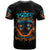 Double Fire Skull T Shirt I Have 3 Side Quite Funny And The Side You Never Want To See - Wonder Print Shop