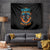 Double Fire Skull Tapestry I Have 3 Side Quite Funny And The Side You Never Want To See - Wonder Print Shop
