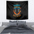 Double Fire Skull Tapestry I Have 3 Side Quite Funny And The Side You Never Want To See - Wonder Print Shop