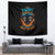 Double Fire Skull Tapestry I Have 3 Side Quite Funny And The Side You Never Want To See - Wonder Print Shop