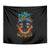 Double Fire Skull Tapestry I Have 3 Side Quite Funny And The Side You Never Want To See - Wonder Print Shop