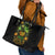 Pumpkin Skull Leather Tote Bag Drink Up Witches - Wonder Print Shop