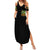 Pumpkin Skull Summer Maxi Dress Drink Up Witches - Wonder Print Shop