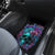 Flower Skull Car Mats Hello Darkness My Old Friend - Wonder Print Shop