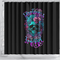 flower-skull-shower-curtain-hello-darkness-my-old-friend