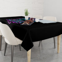 Flower Skull Tablecloth Hello Darkness My Old Friend - Wonder Print Shop