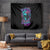 Flower Skull Tapestry Hello Darkness My Old Friend - Wonder Print Shop