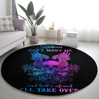 wings-skull-round-carpet-heaven-dont-want-me-hell-afraid-i-take-over