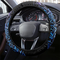 Wings Skull Steering Wheel Cover Heaven Don't Want Me Hell Afraid I Take Over - Wonder Print Shop