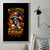 Witch Skull Canvas Wall Art Hello Darkness My Old Friend I Come To Drink With You - Wonder Print Shop