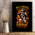 Witch Skull Canvas Wall Art Hello Darkness My Old Friend I Come To Drink With You - Wonder Print Shop