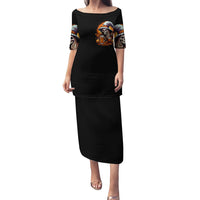 Witch Skull Puletasi Hello Darkness My Old Friend I Come To Drink With You - Wonder Print Shop