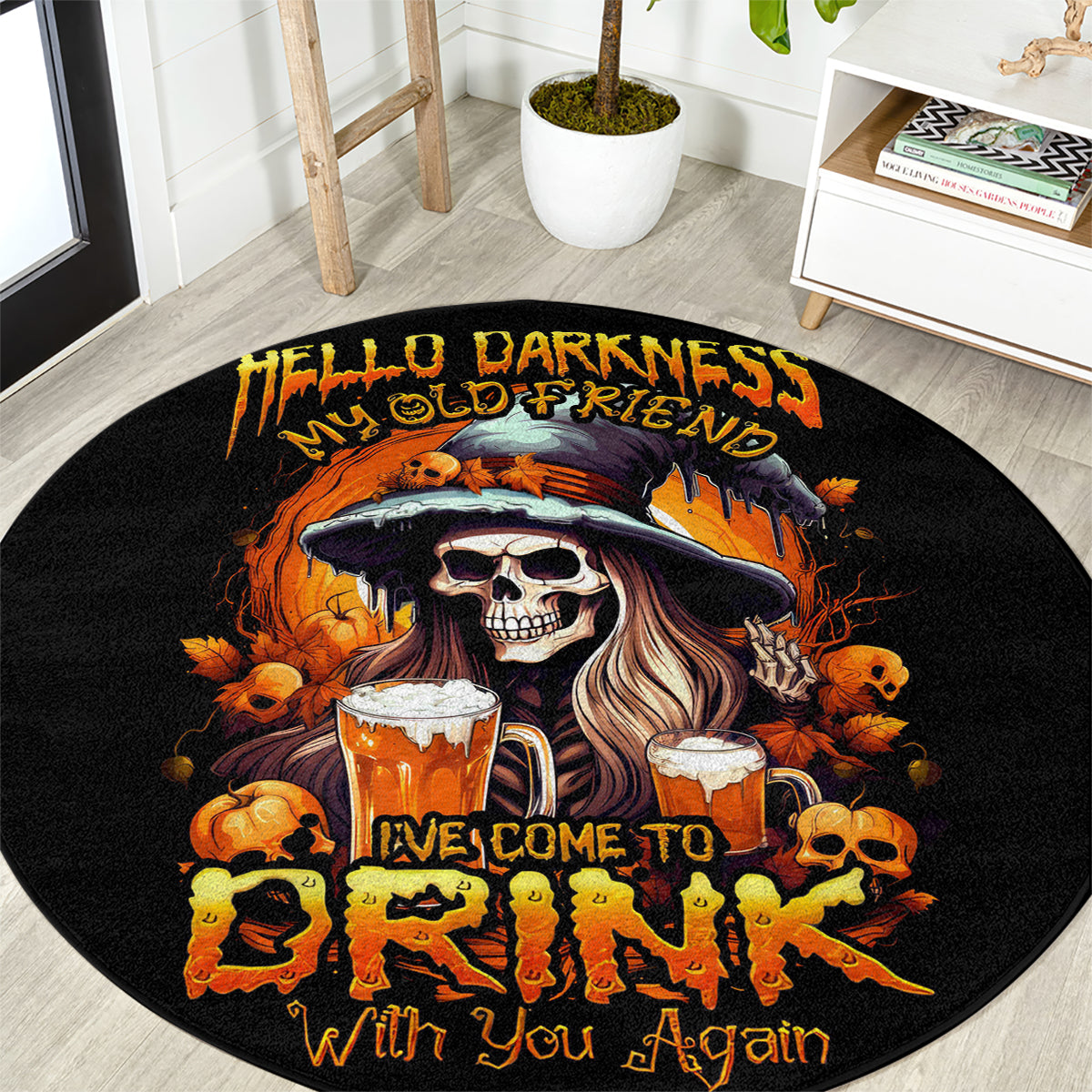 witch-skull-round-carpet-hello-darkness-my-old-friend-i-come-to-drink-with-you
