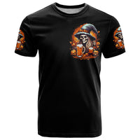 Witch Skull T Shirt Hello Darkness My Old Friend I Come To Drink With You - Wonder Print Shop