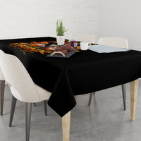 Witch Skull Tablecloth Hello Darkness My Old Friend I Come To Drink With You - Wonder Print Shop