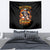 Witch Skull Tapestry Hello Darkness My Old Friend I Come To Drink With You - Wonder Print Shop