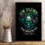 Tropical Skull Canvas Wall Art I'm Blunt Because God Rolled Me That Way - Wonder Print Shop