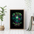 Tropical Skull Canvas Wall Art I'm Blunt Because God Rolled Me That Way - Wonder Print Shop