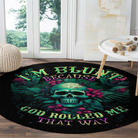 tropical-skull-round-carpet-im-blunt-because-god-rolled-me-that-way