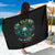 Tropical Skull Sarong I'm Blunt Because God Rolled Me That Way - Wonder Print Shop
