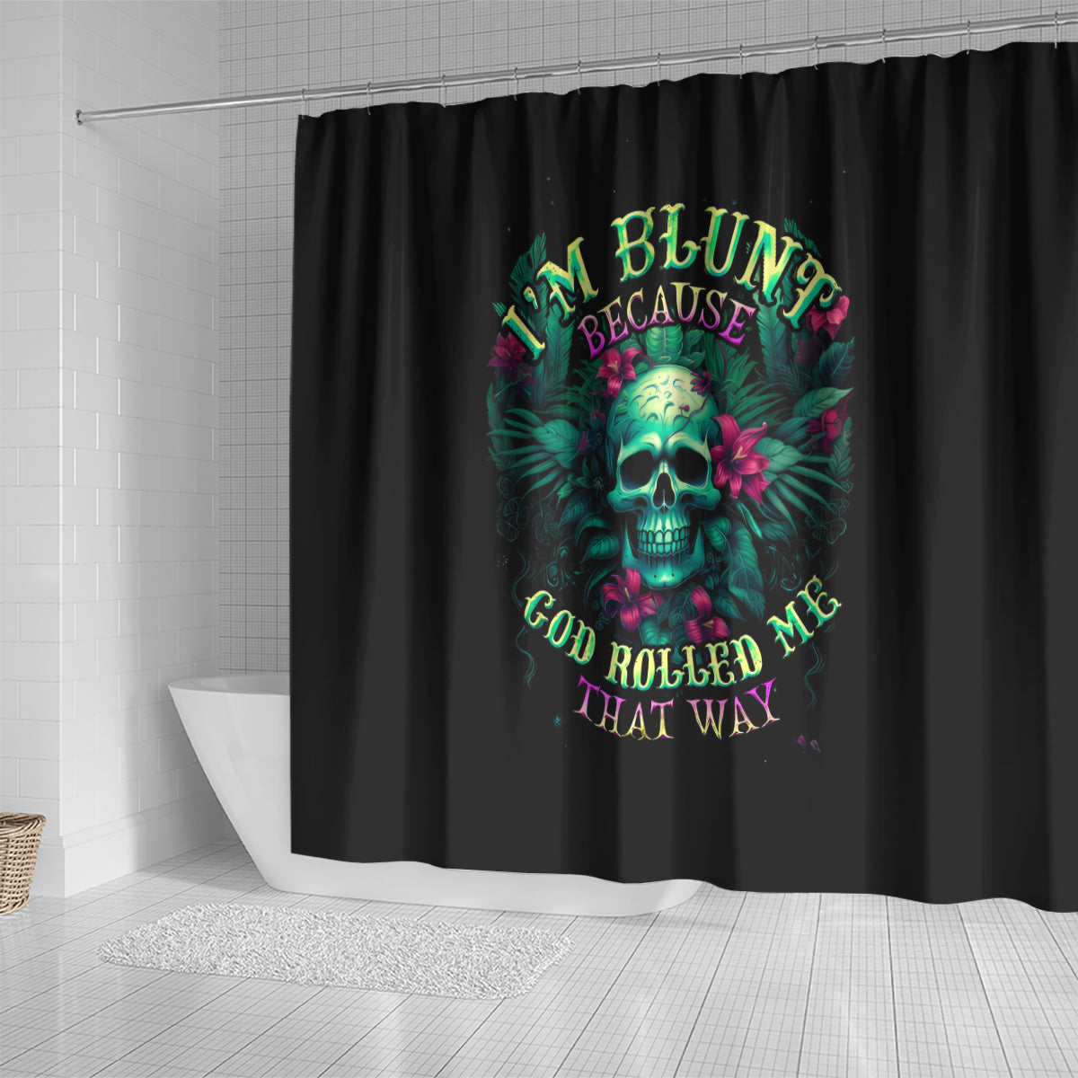 tropical-skull-shower-curtain-im-blunt-because-god-rolled-me-that-way