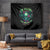 Tropical Skull Tapestry I'm Blunt Because God Rolled Me That Way - Wonder Print Shop