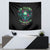 Tropical Skull Tapestry I'm Blunt Because God Rolled Me That Way - Wonder Print Shop