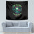Tropical Skull Tapestry I'm Blunt Because God Rolled Me That Way - Wonder Print Shop