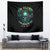 Tropical Skull Tapestry I'm Blunt Because God Rolled Me That Way - Wonder Print Shop