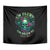 Tropical Skull Tapestry I'm Blunt Because God Rolled Me That Way - Wonder Print Shop