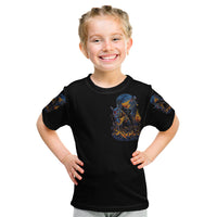 Jack O Lantern Skull Kid T Shirt I Can Fix Stupid But It's Gonna Hurt - Wonder Print Shop