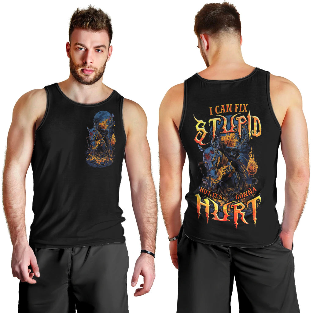 jack-o-lantern-skull-men-tank-top-i-can-fix-stupid-but-its-gonna-hurt