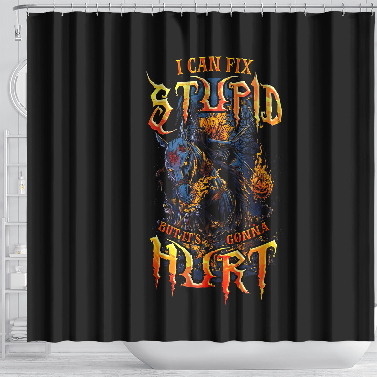 jack-o-lantern-skull-shower-curtain-i-can-fix-stupid-but-its-gonna-hurt