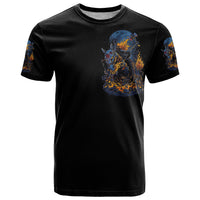 Jack O Lantern Skull T Shirt I Can Fix Stupid But It's Gonna Hurt - Wonder Print Shop