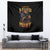 Jack O Lantern Skull Tapestry I Can Fix Stupid But It's Gonna Hurt - Wonder Print Shop